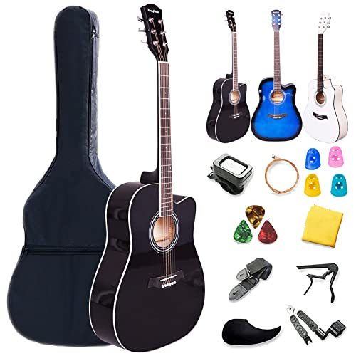 Amazon | Rosefinch 41インチ アコースティックギター 初心者